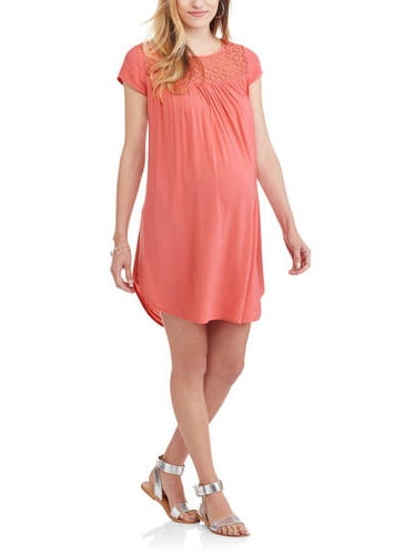 Short Sleeve Babydoll Dress